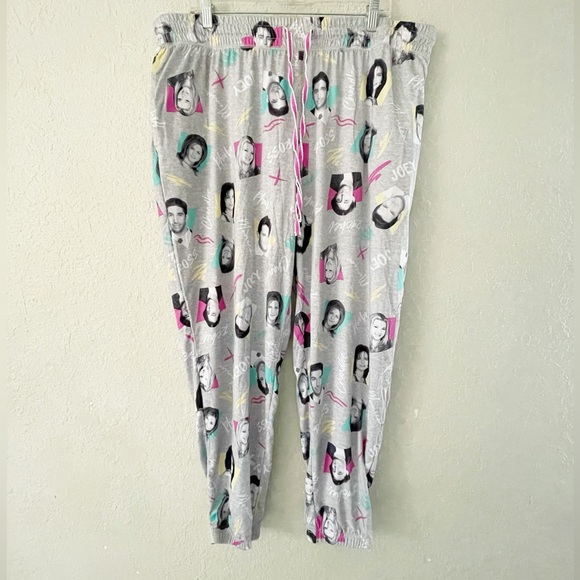Friends TV Show Characters Pj Lounge Pants Women’s 2XL - Picture 1 of 6